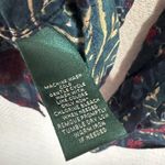 Vintage Lauren Ralph Lauren Womens Large Button Up Shirt Floral Cotton Collared Photo 9
