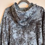 Pilcro  Drop Shoulder Flounce Hoodie Floral Size M Photo 7