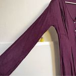 cut loose medium maxi dress and jacket set. Purple Photo 5