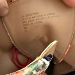 Laura Ashley Aerosoles Aware x  Shelton Quilted Combat Boot Red Velvet Floral Photo 6