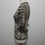 NY&Co Sheer Mesh Babydoll Small Top – Y2K Whimsigoth Tropical Fairycore Nylon Black Photo 2