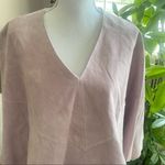 New Decoded Leather Blush Pink Women’s Poncho Size L Photo 1