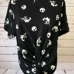 Disney Nightmare Before Christmas  tee shirt t-shirt size 1‎ XS Extra Small Top Photo 0