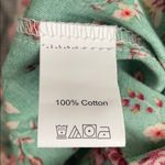 Aly Daly boho chic floral long sleeve dress Green Photo 4