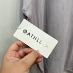 Athleta Womens Purana Wrap Sweatshirt 2XL Purple NWT $89 Cross Hood Soft Knit Photo 7