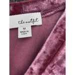 The Outfit Crushed Velvet Sleeveless Tank Top – Size M Pink Size M Photo 4