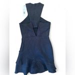 Parker Barcelona Halter Ruffle Hem Mini Dress Black Sz. XS NWT retail $348 Photo 11