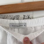 Cut Loose linen elastic waist pants White Size M Photo 2