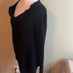 Vineyard Vines black Wool Cashmere blend Knit Wrap Cardigan Sweater, size medium Photo 13