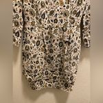 ALC Frank A.L.C. Silk Floral Paisley Tordi Long Sleeve Peplum Pocket Dress Photo 4