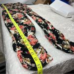 American Dream FLORAL " SLTRAPLESS JUMPSUIT xs w/pockets one piece Photo 7