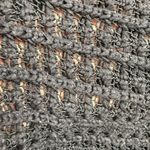 Banana Republic Cropped Cardigan Sweater Women's Size Large Open Knit Crochet Photo 5