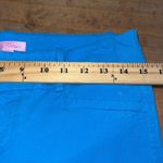 Lilly Pulitzer women’s size 4 blue capri pants 24” inseam 7” rise Photo 4
