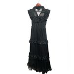 New Dolls Kill x Widow CELESTIAL EYE MAXI DRESS, New with Out Tags Black Size M Photo 3