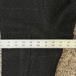 Ann Taylor  Petite Black White Tweed Tiered‎ Flared Cap Sleeve Dress Size 4P Photo 6