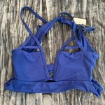 Stylish Blue Strappy Bikini Top Size XL by Tavik Photo 0