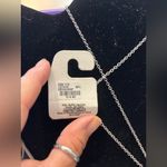 Maurice’s Nickel reversible Red buffalo plaid & Black silver Pendant Necklace Photo 2