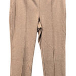 Chico's Womens Pants Size XLP Or 3 Oatmeal Elastic Waist Career Casual Trousers Photo 0