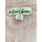 For Love & Lemons  Anastasia Cropped Cardigan in Carnation Womens M Coquette Girl Photo 8