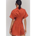 Anthropologie  Exquise The Tobie Button-Front Pleated Shirt Dress Sequin Mini Photo 2