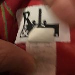 Vintage 90s bright red floral mini dress Size M Photo 2