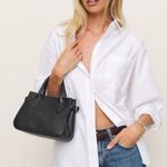 Reformation EUC  Eli Oversized Shirt size small white oversized Photo 0