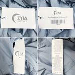 Zyia NWT  Active Drawstrings Lightweight Windbreaker Blue Gray Women’s Medium NEW Photo 11