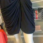 Laundry by Shelli Segal Little Navy Blue Stretch Midi Dress size 10 Photo 4