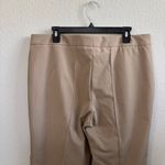 Escada Sand Dune Color Straight Leg Zipper Pocket Trousers Women's Size 44 / 14 Photo 5