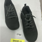 Athletic Works Womans Size 7 Black Lace Up Athletic Jogging Sneakers Wmaw42ca004 Photo 0