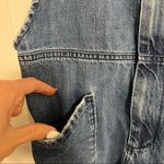 Madewell medium wash denim overalls size small Photo 5