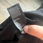 Maeve x Anthropologie Asymmetrical Zipper Tube Top Black/Noir Size S Black Photo 8