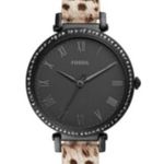 Fossil  Kinsey Faux Cheetah Hair Leather Watch ES4726 Photo 0