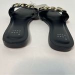 A New Day Women’s Black Vic Chain Slide Slip On Sandals Size 6 New! Photo 3