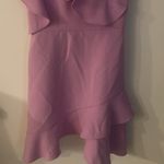 BCBGMAXAZRIA  Malik Womens Ruffled One Shoulder Cocktail And Party Dress Size 0 Photo 4