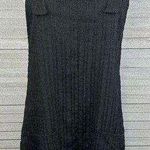 EMERY ROSE Shortie Overall Style Romper w Front Pockets Black Photo 0