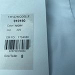 THEIA ivory Brooklyn maxi dress white Size 8 Photo 5