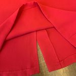 Danny & Nicole Dress Suit 16P Red 2 piece Long Sleeve Jacket Elastic Waist Skirt Photo 2