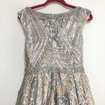 Mac Duggal  67118 Sequin Plunge V-Neck Ball Gown Photo 9