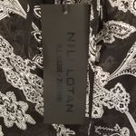 💕NILI LOTAN💕 Acadia Silk Blouse ~ Black Paisley Size XS Photo 11