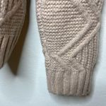 Caslon Women’s Tan Chunky Cable Knit Turtleneck Sweater Size Medium NWT Photo 13