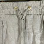 Company Ellen Tracy Linen Blend Skort Beige Drawstring Waist Lined Size S Tan Photo 1