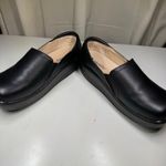Glolily Jenny Black Leather Platform Slip Photo 4