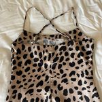 Nasty Gal silk cheetah printed dress Photo 2