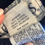 VINTAGE BASIC EDITIONS 90s Denim Zip Up Hoodie Jacket 100% Cotton Size Small Blue Photo 6