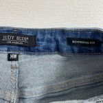 Judy Blue Queen of Hearts Boyfriend Fit Distressed Jeans Women's Size 14W Denim Photo 6