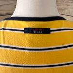 Tommy Hilfiger Vintage  Tommy Jeans Yellow Striped T-Shirt Photo 5