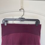 Lululemon Size 10 Align High Rise Burgundy Yoga Fitness Hidden Pockets Shorts Photo 4