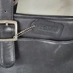 Coach Vintage  Legacy Tote Bag Black‎ Soft Leather Compartments Shoulder Straps Photo 15