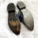 KELSI DAGGER | Brooklyn Alder Leather Mule Leather Textile Blue Slide On | 8 Photo 6